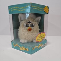 Vintage 1999 Furby Babies Snowball 70-940 White Grey Eyes New Damaged Box - £38.22 GBP