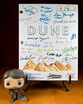 Dune 1984 Script Signed- Autograph Reprints- 124 Pages- Dune Script- David Lynch - £19.51 GBP