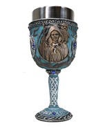 Celtic Knot Triple Moon Goddess Maiden Mother Crone Pagan Wiccan Wine Go... - $27.99