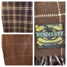 Rare Antique Wendouree Australia Wool Camp /Buggy Blanket 2-sided - $345.46