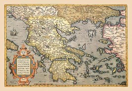 Map of Greece - £15.96 GBP