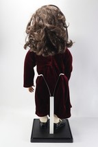 Vintage 1997 MY TWINN 23&quot; Inch Poseable Doll Brown Hair Purple Eyes w/ C... - £92.02 GBP