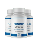 (3 Pack) Fungus Exodus Pills Supports Strong Healthy Natural Nails 180 C... - £71.92 GBP