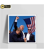 Trump 2025 5D Diamond Painting Kit – 40x50cm Full Drill DIY Mosaic Art - $27.78 CAD
