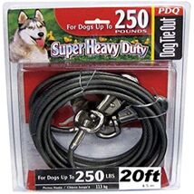 Boss Pet Q6820 000 99 20' Extra Extra Large Dog PDQ Cable Tie Out - $29.95