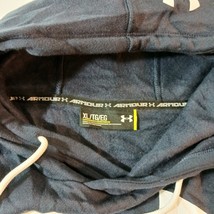 Under Armour Men's Blue & White Drawstring Pullover Hoodie Sweatshirt Size XL image 3