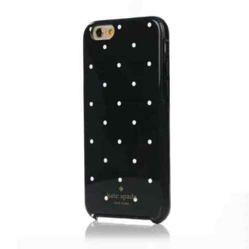 Kate Spade Hybrid Hardshell Case for iPhone 6 Plus/ 6s Plus, Larabee Dot Black - £19.70 GBP