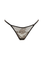 L&#39;agent By Agent Provocateur Womens Briefs Delicate Sheer Black Size S - £31.50 GBP