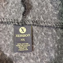 Xersion Men’s Gray Cotton Long Sleeve Pockets Pullover Hoodie Sweatshirt 2XL XXL image 4