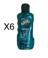 6 pack IRISH SPRING Body Wash COOL RELIEF SCRUB 2.5 fl oz ea  Travel Siz... - $544.63 MXN