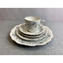 Johann Haviland Bavaria Blue Garland 5 pc Place Setting set Dinner Plate... - $24.74