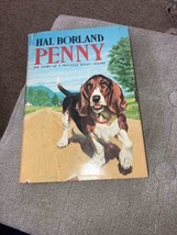 Penny The Story of a Free-Soul Basset Hound HB/DJ 1972 Stated First Edition - £6.17 GBP