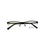 Robert Mitchel Eyeglasses Frames RM6006 BK Black Rectangular Half Rim 54... - $42.57