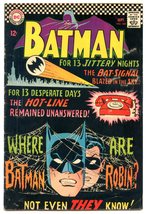 BATMAN Comics #184...September 1966...Fine Condition! (NEW SCANS!) - £27.26 GBP