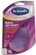 Dr. Scholl&#39;s Ball of Foot Cushions Stylish Step Women&#39;s for High Heels - 1 Pair - £7.65 GBP