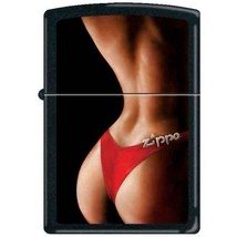 Zippo Lighter - We&#39;ve Got Your Back Black Matte - 852899 - £27.66 GBP