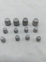 Set Of (12) Plaster Barrels Miniature Terrain Scenery - £16.73 GBP