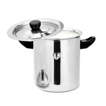 GOOD QWALITY SS Milk Cooker 1.0L Good Quality silver AUTHENTIC - $44.54