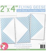 It&#39;s Sew Emma Quilt Block Foundation Paper-2&quot;X4&quot; Flying Geese - £12.80 GBP