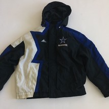 Vintage 90s Dallas Cowboys Pro Line Apex One Big Star Hood Jacket Men’s Size XL - £84.85 GBP