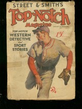 TOP-NOTCH Magazine Aug 15 1931 Street & Smith Baseball G - £48.73 GBP