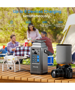 100W Portable Power Station – 296Wh Lithium Battery &amp; 80000mAh Outdoor C... - $99.98
