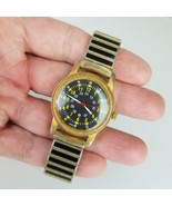 vintage Military watch Type A-D  MIL-W-6433  Gold Tone Spec Men&#39;s 32mm - €34,45 EUR