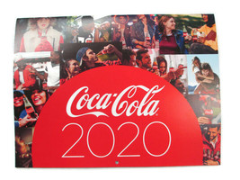 Coca-Cola Official Bottlers  2020 Calendar 12 Month Coke Trivia Holidays... - £2.77 GBP