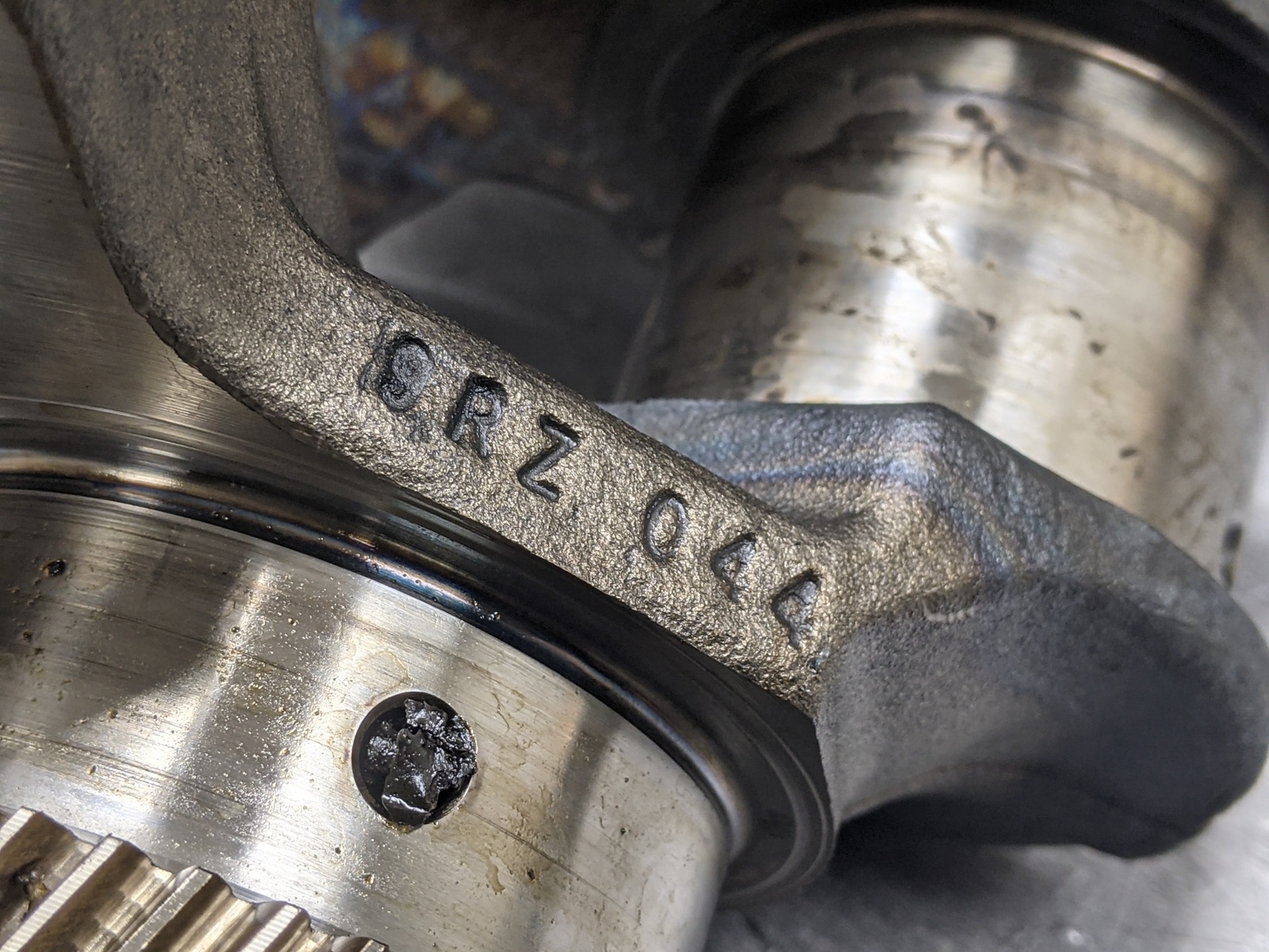Crankshaft Standard For 03-07 Ford F-250 Super Duty  6.0 1839402C1 Diesel Item image 7
