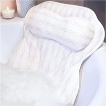 Bath Pillow - Relieve Stress and Rejuvenate - With Neck and Head Rest Support - £39.40 GBP