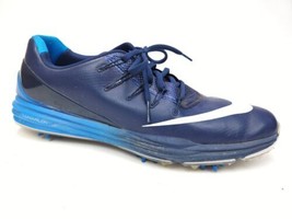 Nike Lunarlon Blue Golf Shoes Mens Size 12 819037-400 - £39.18 GBP