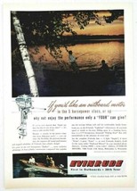 1947 Print Ad Evinrude 5 HP Outboard Motors with 4 Cylinders Milwaukee,WI - £10.64 GBP