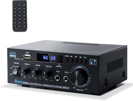 Stereo Receiver And Amplifier For Home Audio Bluetooth 5.0 Amp, 300Wx2, 2 - £36.27 GBP