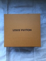 Vuitton box rectangle large magnetic closure empty orange 12 x 11 - £14.97 GBP