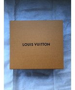 Vuitton box rectangle large magnetic closure empty orange 12 x 11 - $358.60 MXN