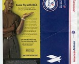 American Airlines Ticket Jacket Ticket Michael Jordan MCIWorldcom 2001 - $17.82