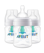 Philips Avent Anti-colic Bottle with AirFree vent 4oz 3pk, SCF400/34  - $32.95
