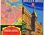 Doelen Hotel Brochure Amsterdam Netherlands 1950&#39;s - $14.83