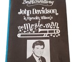 Vintage Playbill Paramount Theatre Seattle 1988 The Music Man John Davidson - £10.64 GBP