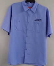 JEEP Logo Industrial Work Shirt S-6X, ML-3XLL  Gladiator Rubicon Wrangler New - £23.47 GBP+