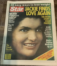 The Star Magazine Oct 4, 1977 Jackie Kennedy Elvis Presley - £9.20 GBP