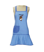Happy Dog Embroidered Girlie Apron by Kay Dee Designs - $275.14 MXN