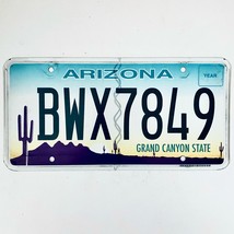 United States Arizona Grand Canyon Passenger License Plate BWX7849 - $225.96 MXN