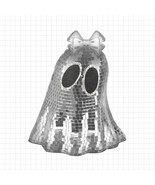 Disco Ghost Popular PNG, Cute Glitter Halloween Ghost PNG, Coquette Spoo... - $2.50