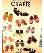McCalls Crafts 6342 COZY TOES Baby Shoes Boots Booties Pattern 6342 UNCU... - $6.49 CAD