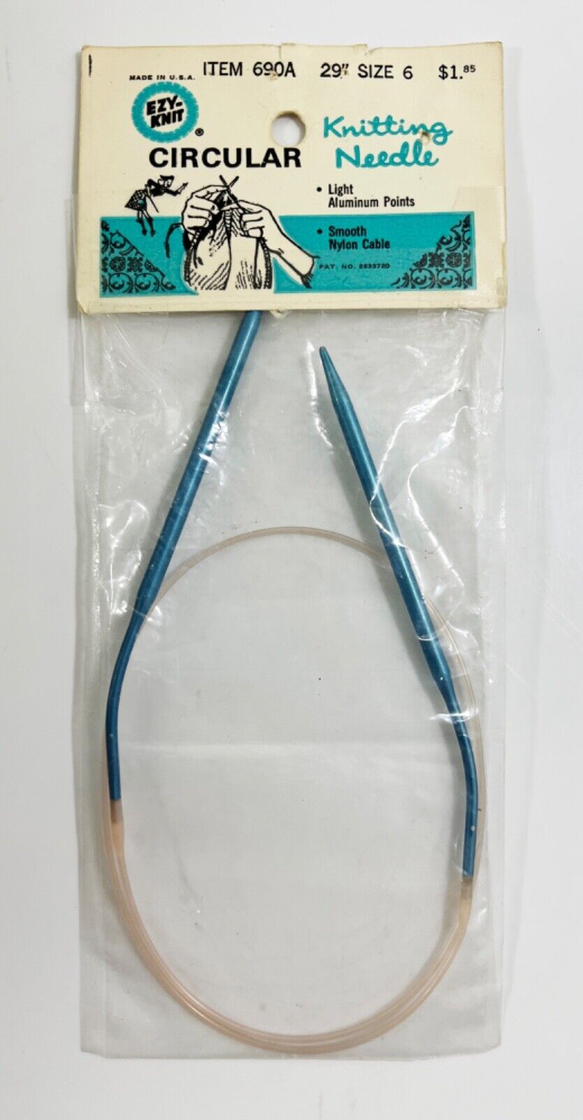 Boye Circular Knitting Needle 690A / 29&quot; Size 6 - $9.16