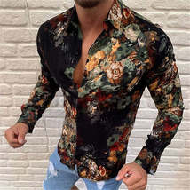Casual Trendy Fashion Slim Shirt Men - £17.31 GBP