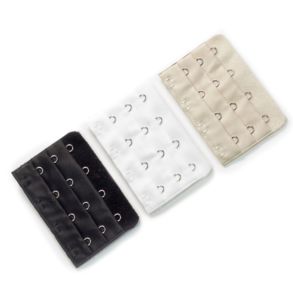 4-Hook Bra Extender by More of Me to Love for Pregnant Women 3-pack (bl/... - $7.39