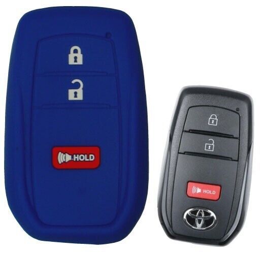 Keyless Entry Rubber Key Fob Remote Cover Toyota Tacoma Corolla 2023 202... - $8.90