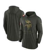 Mens Vikings 2025 Salute to Service Lightweight Pullover Hoodie - Minnesota - $69.90
